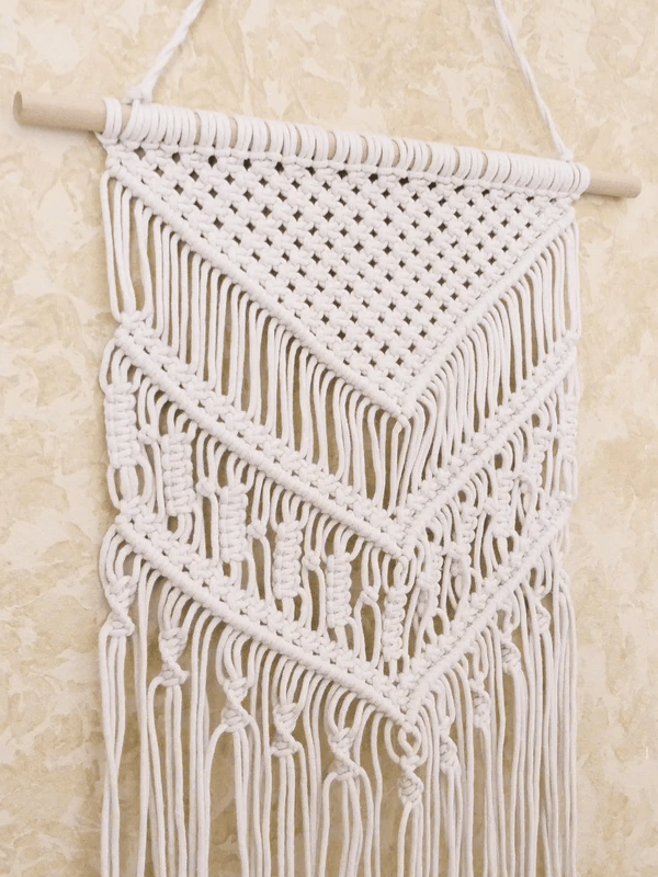 Large Cotton Macrame Wall Hanging Hippie Tapestry for Home