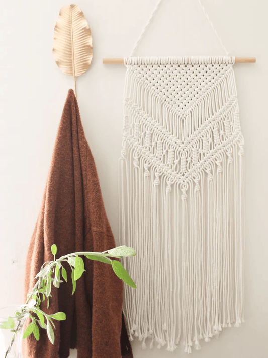 Large Cotton Macrame Wall Hanging Hippie Tapestry for Home